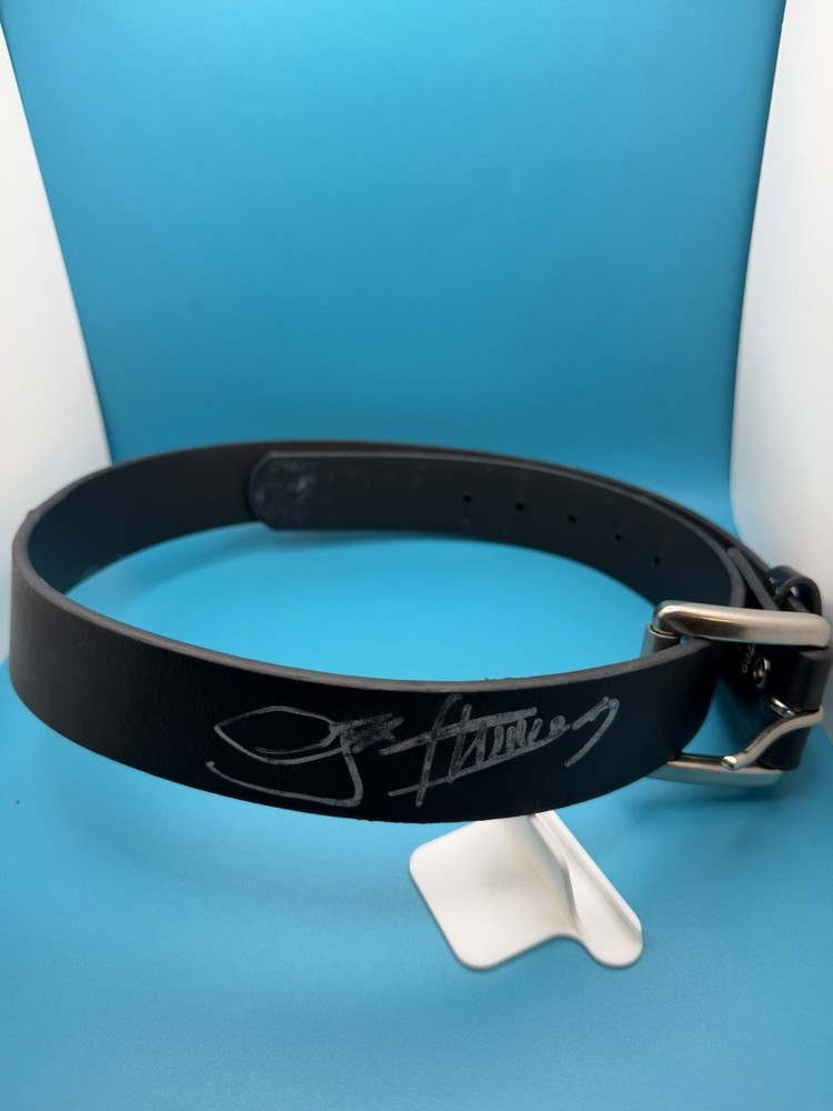 Autographed KISS Belt