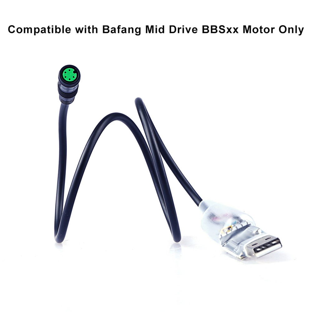 BAFANG USB Programming Cable Wiring for UART Mid Drive Motor BBS01B BBS02B BBSHD