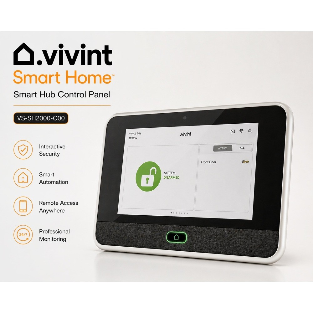 Vivint Smart Hub VS-SH2000-C00 Home Security Control Panel Touchscreen New