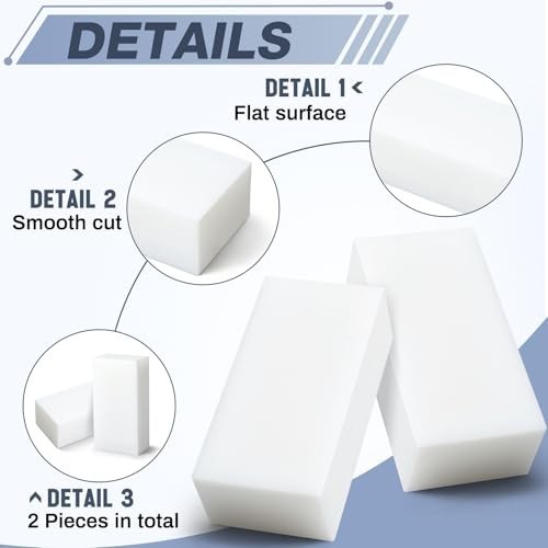 2 Pcs HDPE Plastic Blocks 2"x3"x6" - Solid Polyethylene for Machining, DIY, Prot
