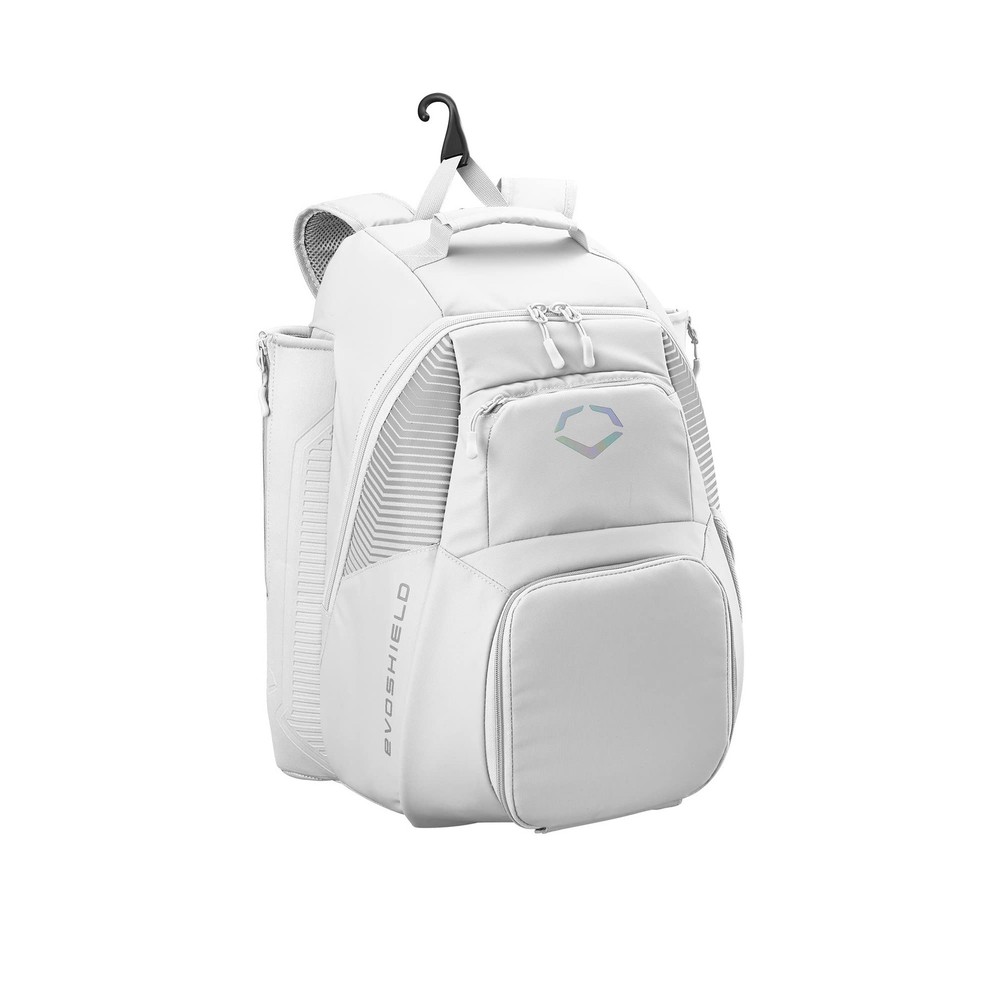 Evoshield Tone Set Team White Baseball Backpack Water Resistant Large Capacity