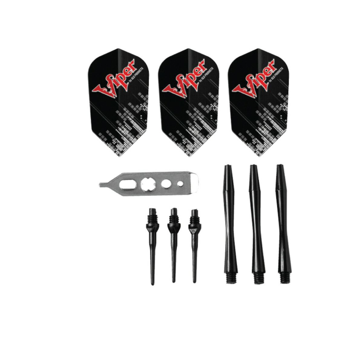 Viper Wizard Soft Tip Darts - Dartboard Game Accessory - Blue/Black - 18 Grams