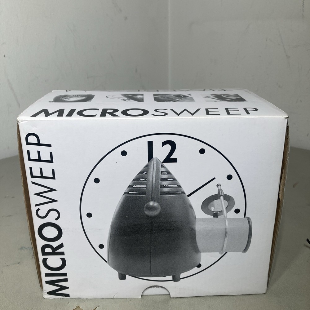 Vintage Time beam Microsweep World 1st Sweep Second Projecting Clock - WORKS