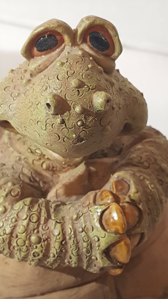 Adorable Derpy Resin Turtle Figurine