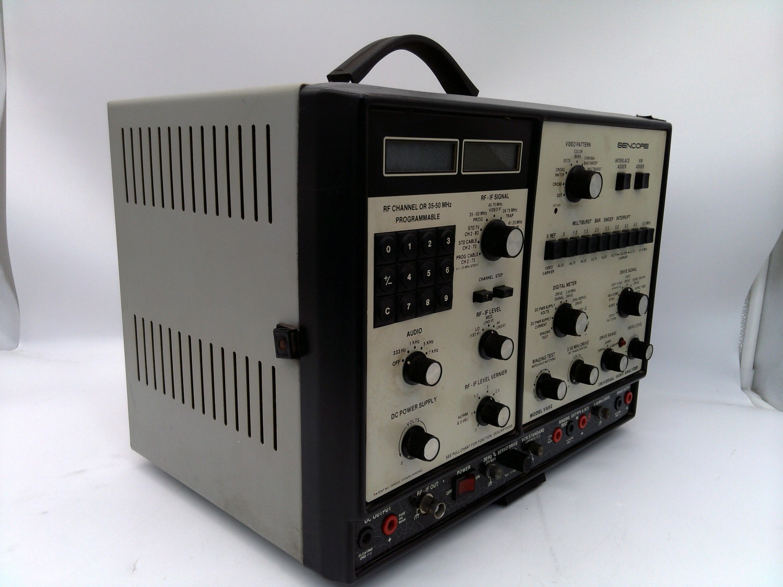 Sencore VA62 Universal Video Analyzer RF Communication Test Set Programmable