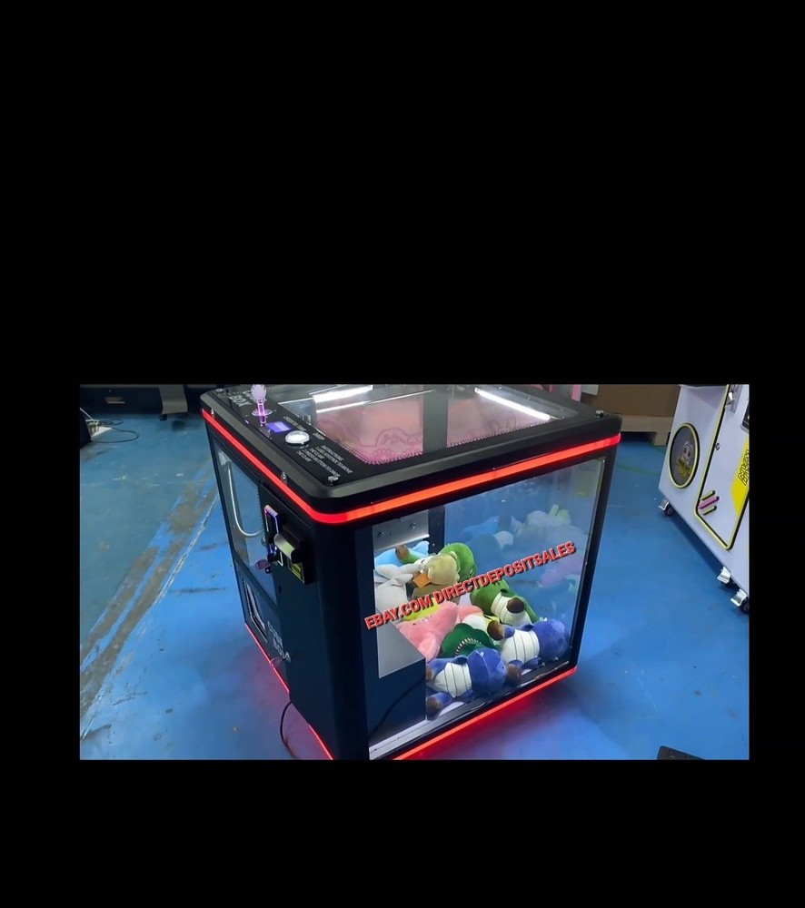 CUBE BOX Claw Machine Prize,Skill Redemption Vending Machine Arcade COIN-OP