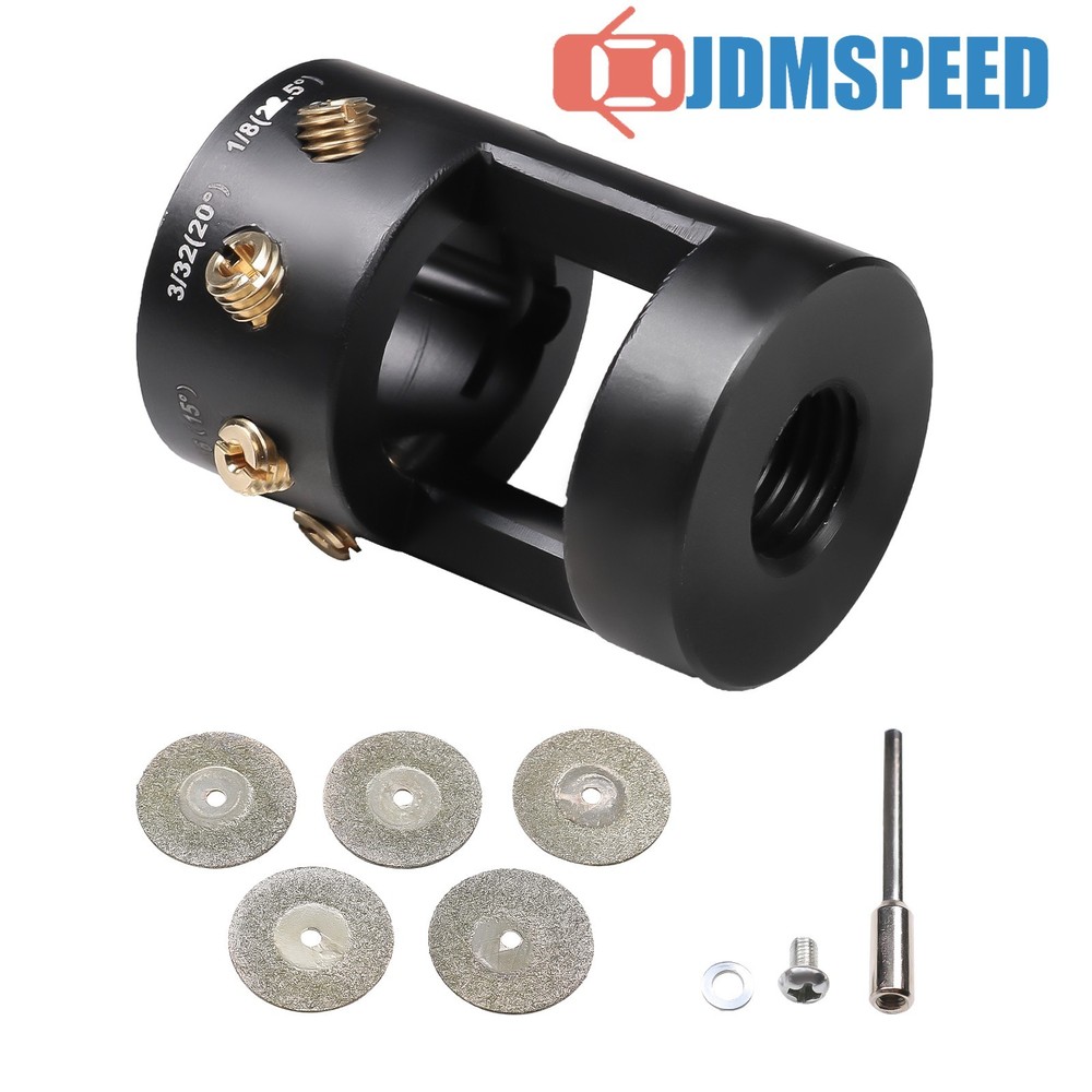 Tungsten Grinder Sharpener Multi-Angle & Offsets Head Tool Kits Fits TIG Welding