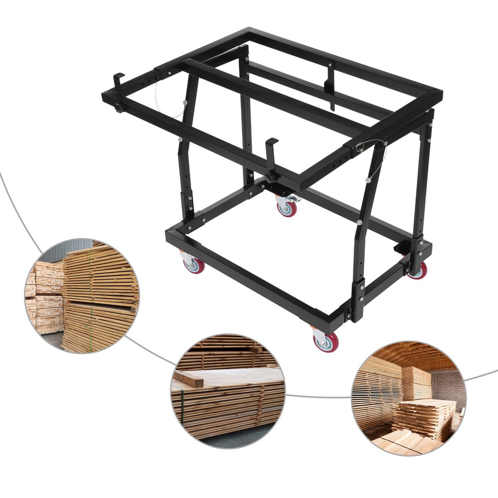 Heavy Duty Drywall Panel Cart, Panel Handler Cart, Tilting Panel Carts W/Casters