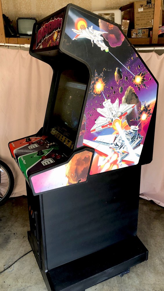 BLASTEROIDS Asteroid Arcade Machine by Atari (Great Condition) *RARE*