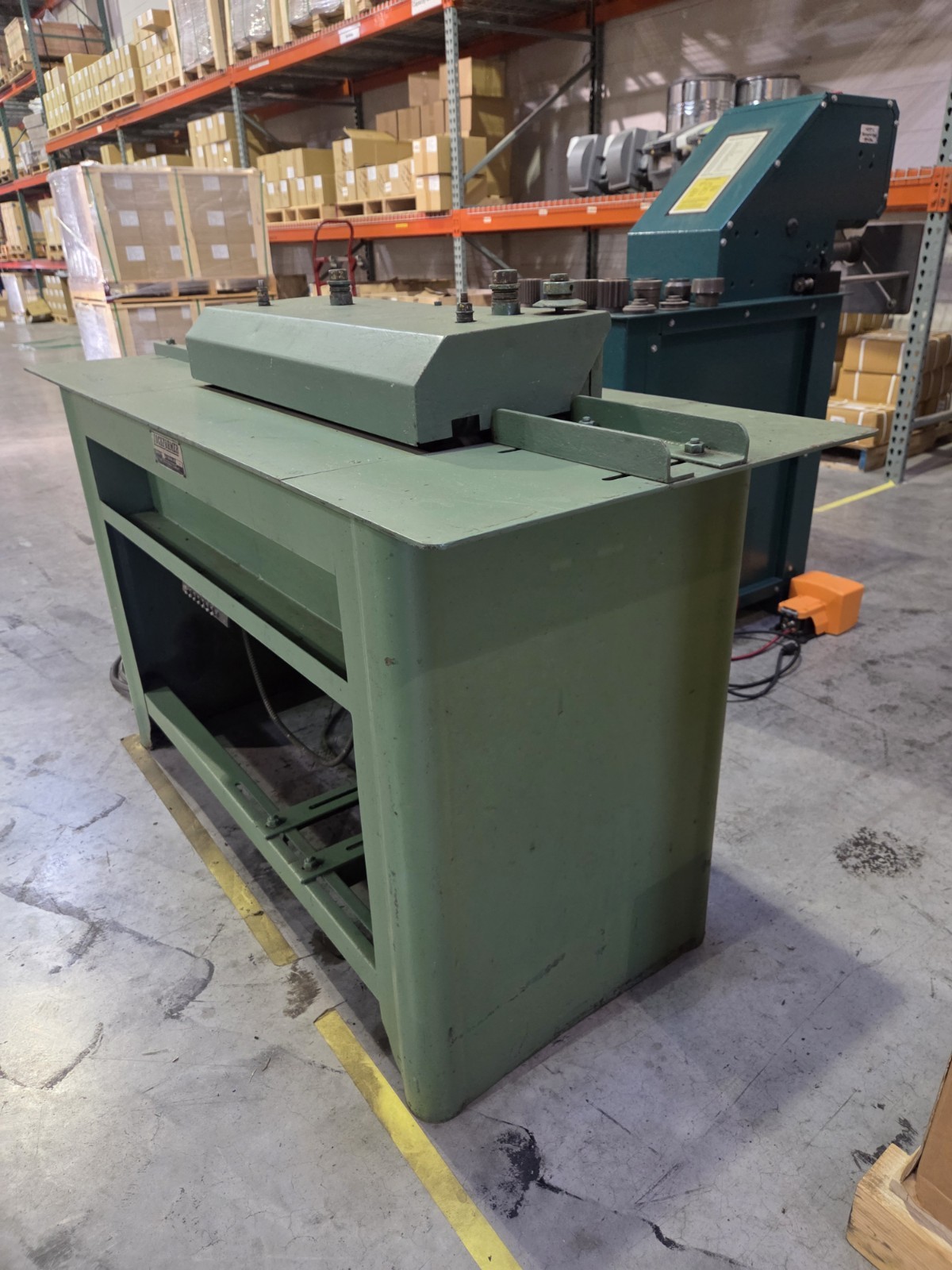 Lockformer 18 Gauge Pittsburgh Roll Former Machine