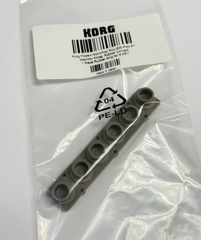Korg Polysix Poly-800 Poly-61 Memory Moog Replacement Rubber Contact