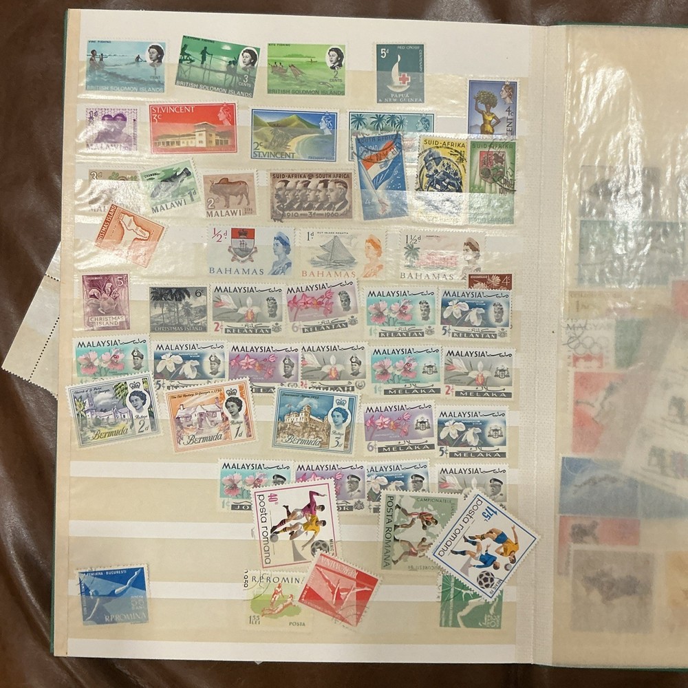 1900s-1990 Vintage Stamp Collection