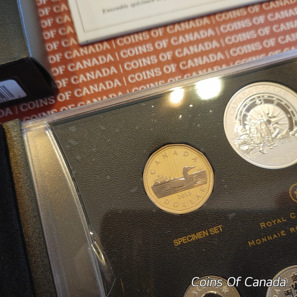 2013 Canada Special Edition Silver Dollar Specimen Set #coinsofcanada