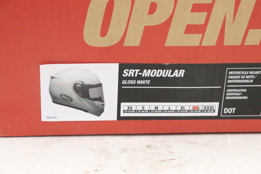 BELL SRT MODULAR GLOSS WHITE XXL