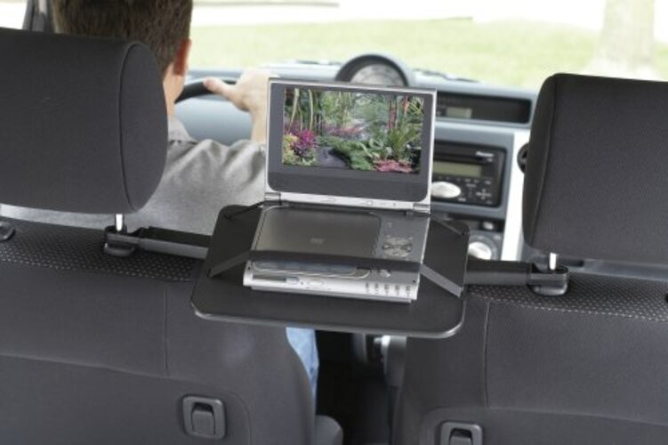 SecureMount Headrest DVD Player Vehicle Mount SecureMount Car DVD Mount