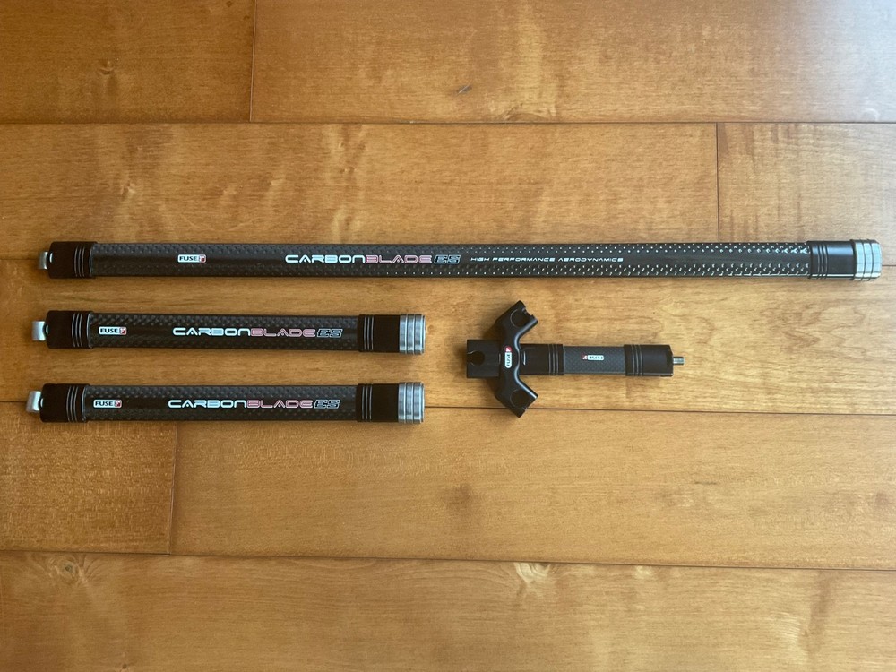Fuse Carbon Blade ES Target Archery Stabilizer Setup.
