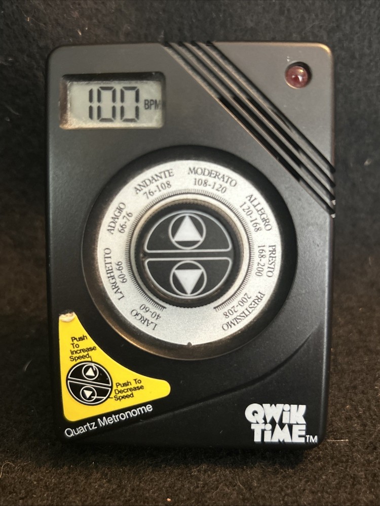 Qwik Time Quartz Metronome