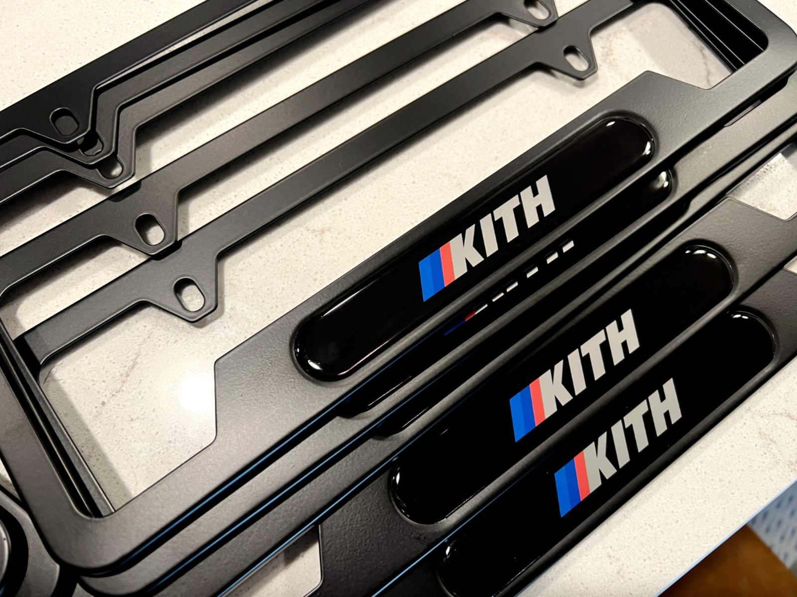 KITH MOTORSPORT LICENSE PLATE FRAME - SAME DAY SHIPPING - 1:1 IDENTICAL