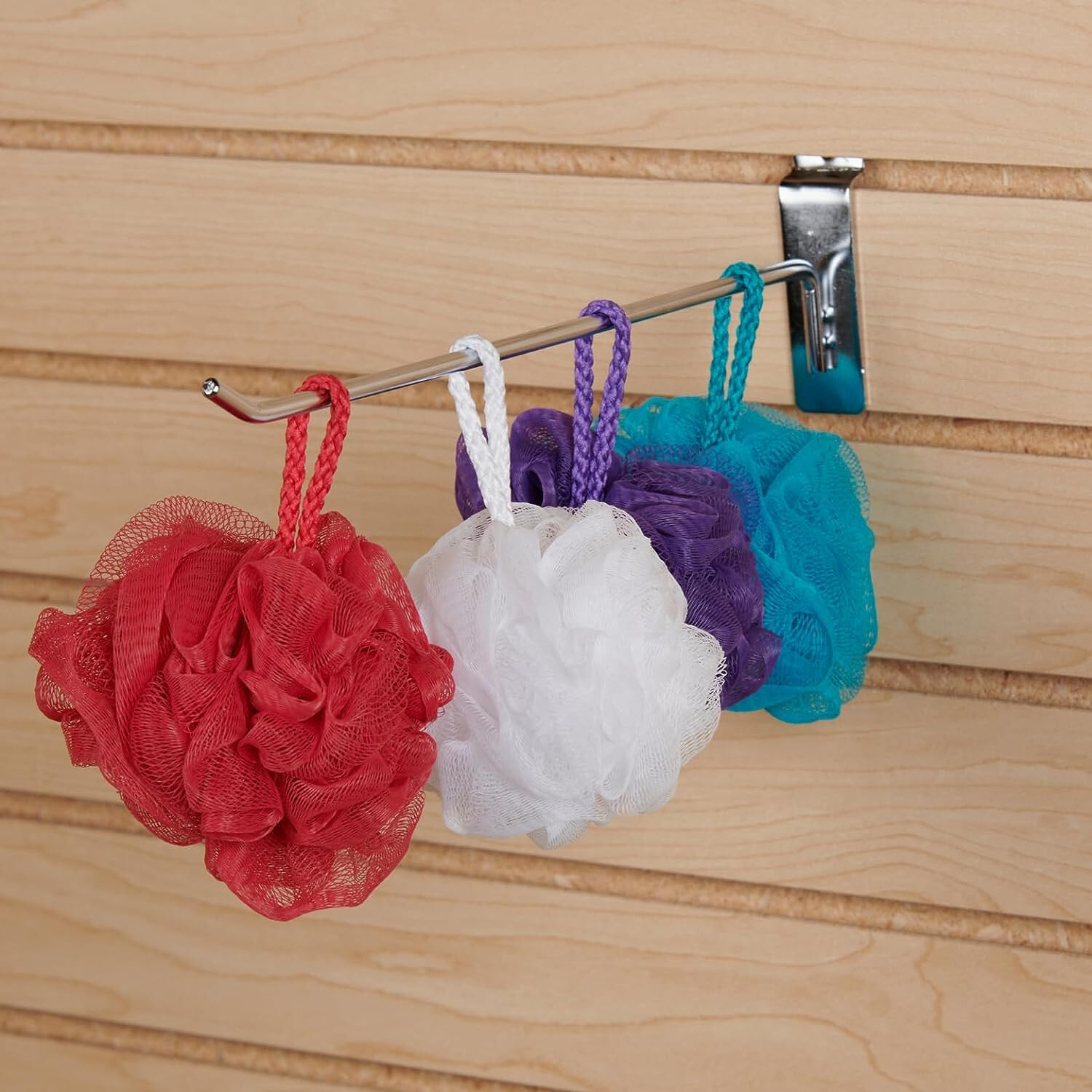 100 Chrome 12" Slatwall Peg Hooks Slat Wall Retail Display 6 mm Diameter Tubing