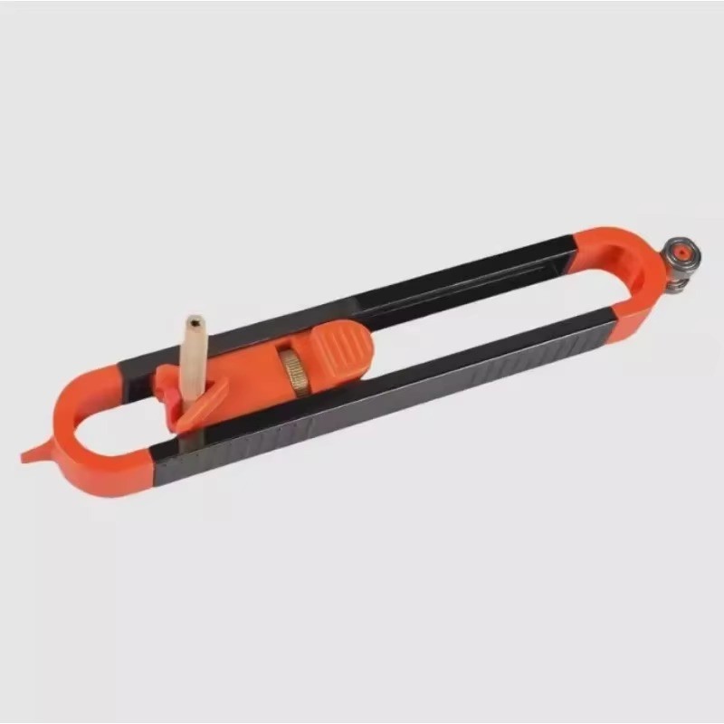 Scribing Ruler with Adjustable Locking Mechanism for Irregular Contour