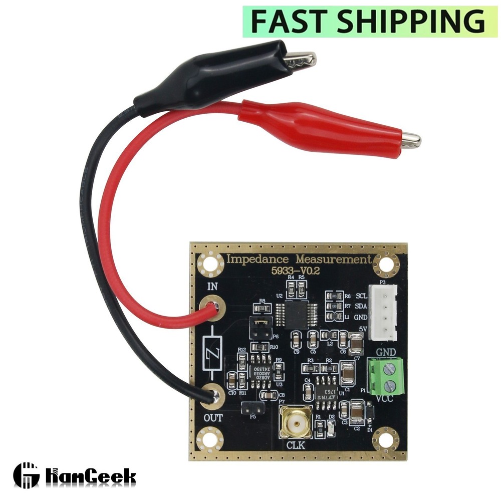 AD5933 Impedance Converter Network Analyzer Module 1M Sampling Rate 12 Bits