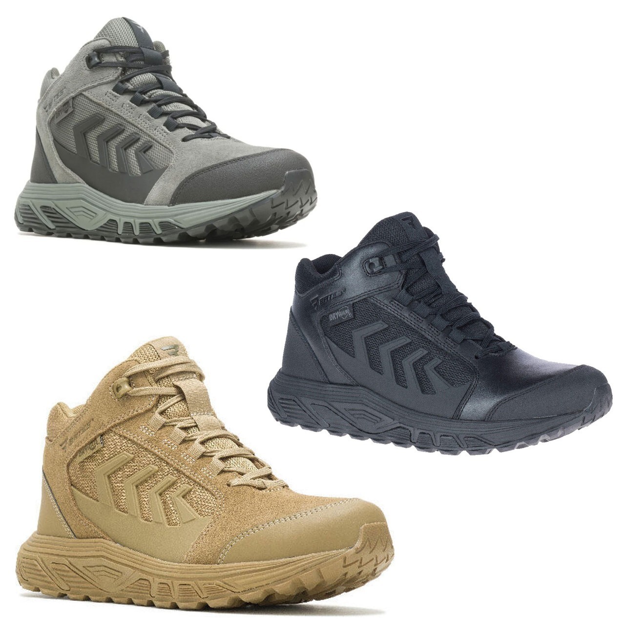 Bates Men's Rush Shield DRYGuard Waterproof Mid Boots