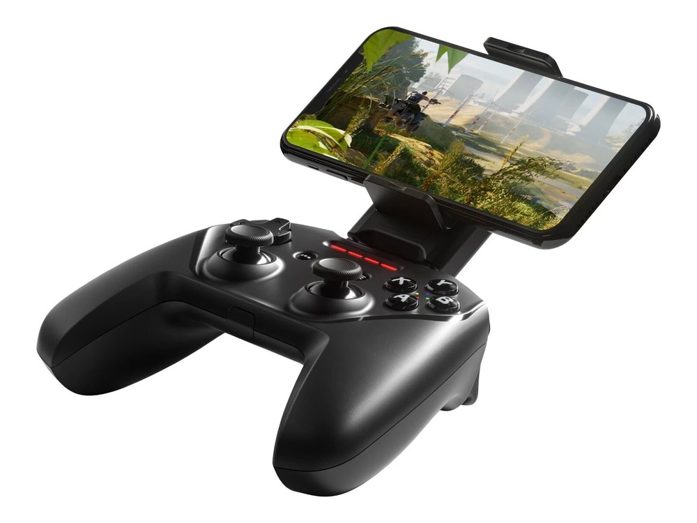 SteelSeries Nimbus+ Bluetooth Mobile Gaming Controller with iPhone Mount - NEW
