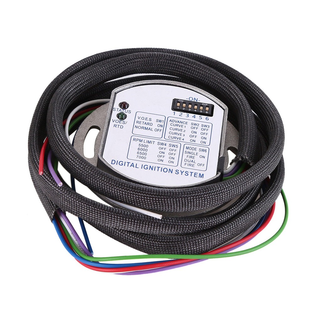 Programmable Single Fire Electronic Ignition Module For Harley Tour Glide 53-644