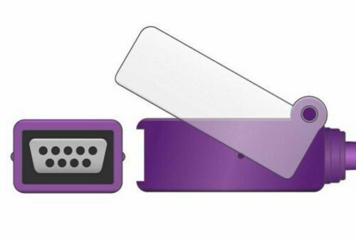 GE PDM Nellcor Oximax Compatible Adapter Cable - Same Day Shipping