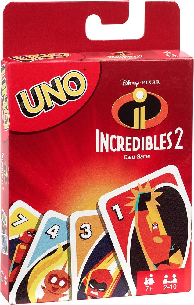 UNO: Incredibles 2 - Card Game