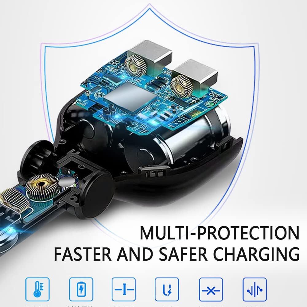 Dual USB Car Cigarette Lighter Socket Splitter Power Adapter Charger Outlet 12V