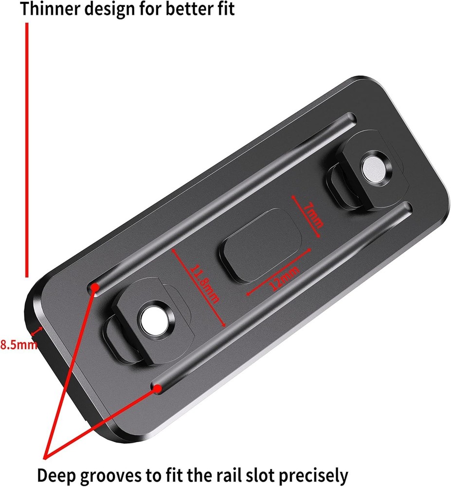 6-9 Inch Adjustable Bipod for M-Rail - Shockproof & Easy Install