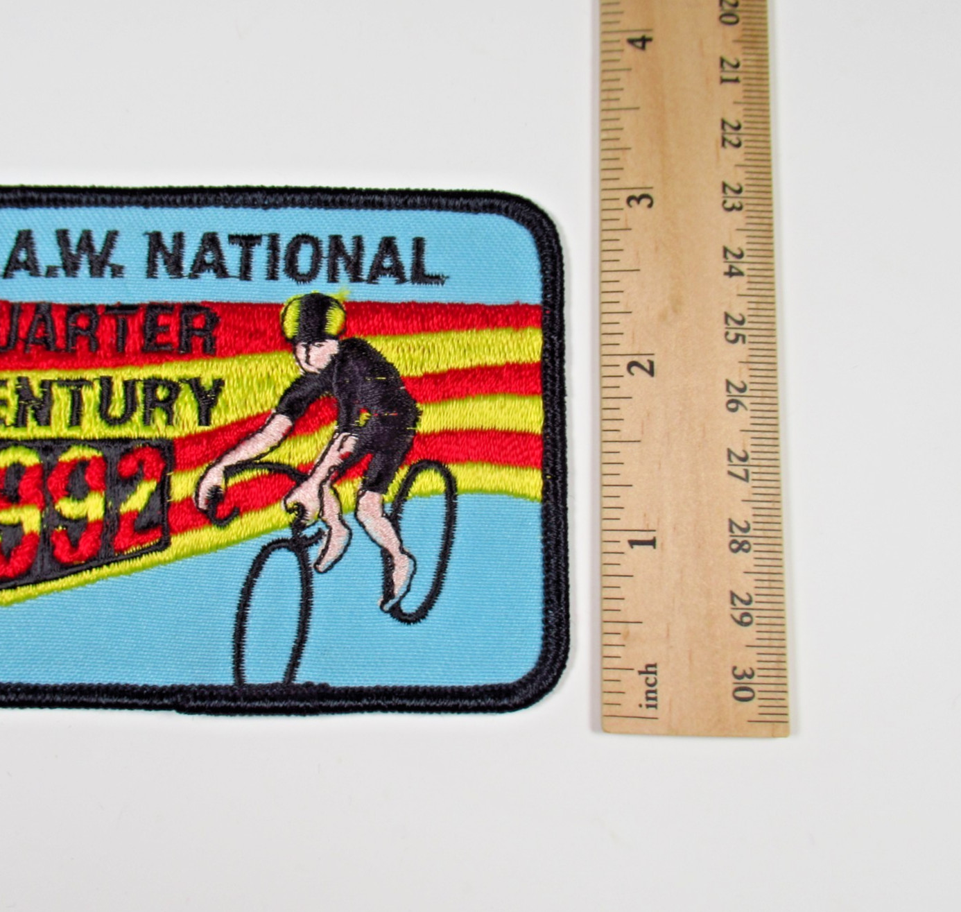 League of American Wheelmen National Quarter Century 1992 Vintage Patch