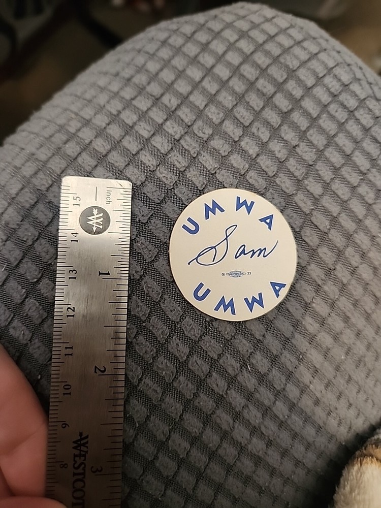 UMWA Sam Coal Mining Sticker Decal