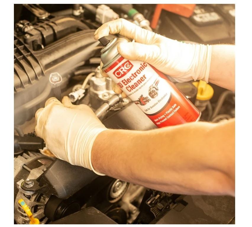 Electronic Contact Cleaner Spray Best Quick Drying Fix CRC QD Corrosion Debris11