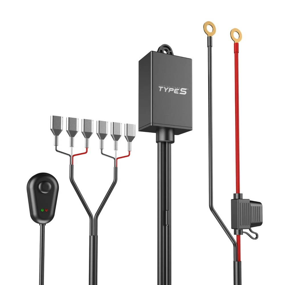 TYPE S - Elevate 2-Light Output Wiring Harness - Wireless Remote or Wired Contro