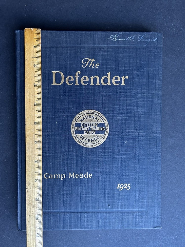 1925 THE DEFENDER -- Citizens Military Training Camp -- CAMP MEADE 3rd Corp Area