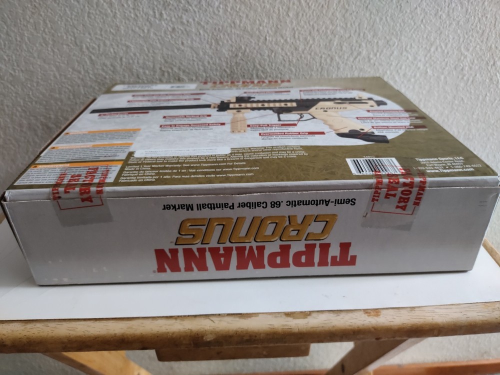 Tippmann Cronus Basic Paintball Gun .68 Caliber Marker - TAN/BLACK