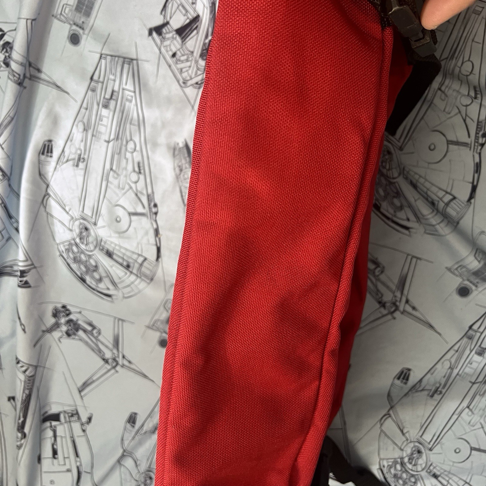 L.L.Bean Vintage Cycling Saddle Bag Made In USA Red