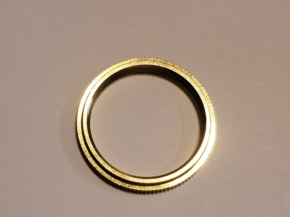 SOLID BRASS UNO RING FOR UNO THREADED SOCKETS NEW 40295JB