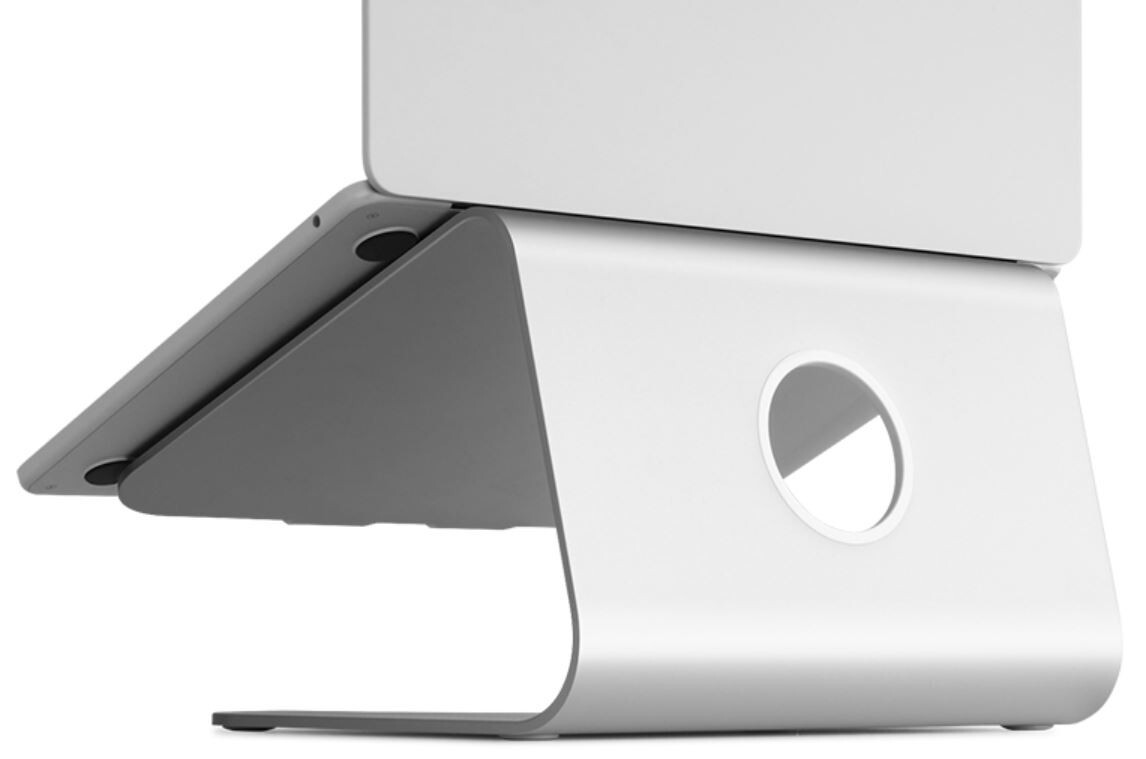 Rain Design mStand Solid Aluminum Laptop Stand, Space Gray, Fits all MacBook