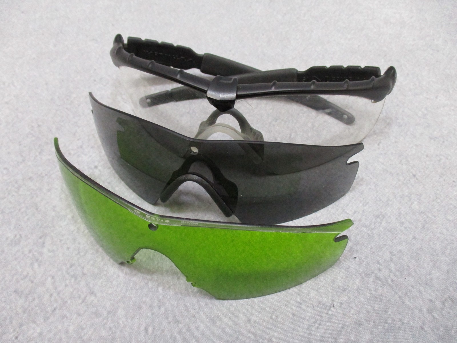 Military Oakley SI M Frame 2.0 Shooting Safety Glasses w/ Case & 3 Lenses - USA