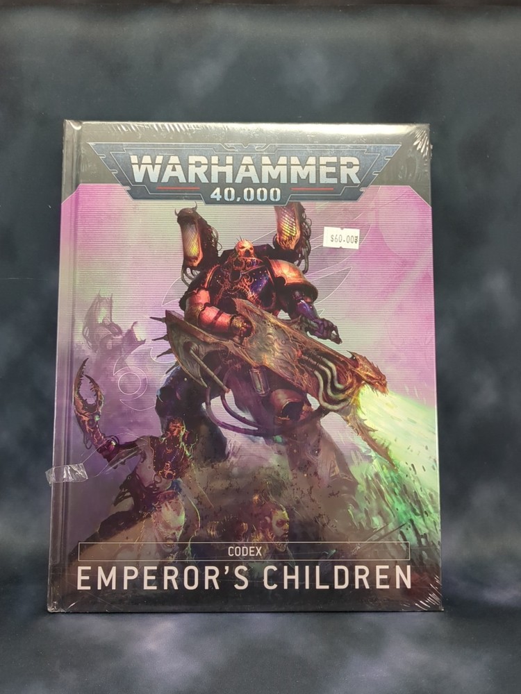 Warhammer 40K: Emperor's Children - Codex 2025 Release - New & Sealed!