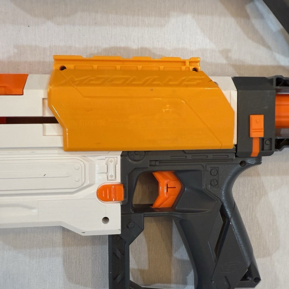 Nerf N-Strike Motorized Modulus Regulator & MK II w/ Attachments Tested/working