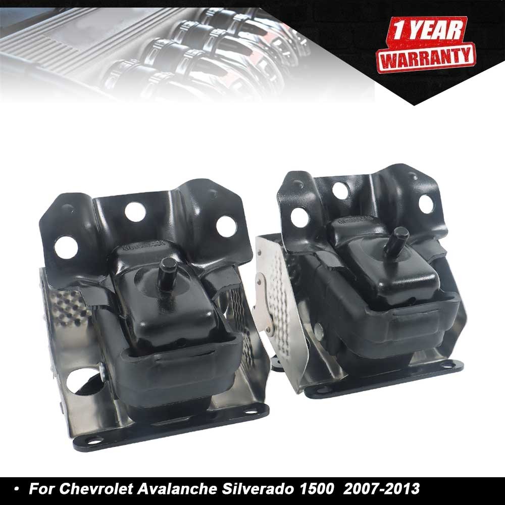 2PCS Motor Mounts For Chevrolet Avalanche Silverado 1500  2007-2013 5.3L 6.0L