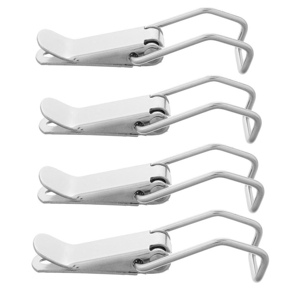 4 Pcs Spring Clamp Toggle Latch Secure Buckle Locking Adjustable
