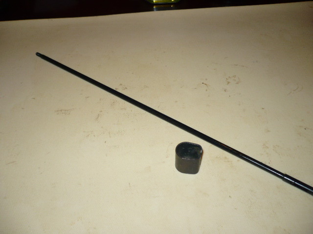 k98 k 98 mauser 12.5" cleaning rod & site hood repro