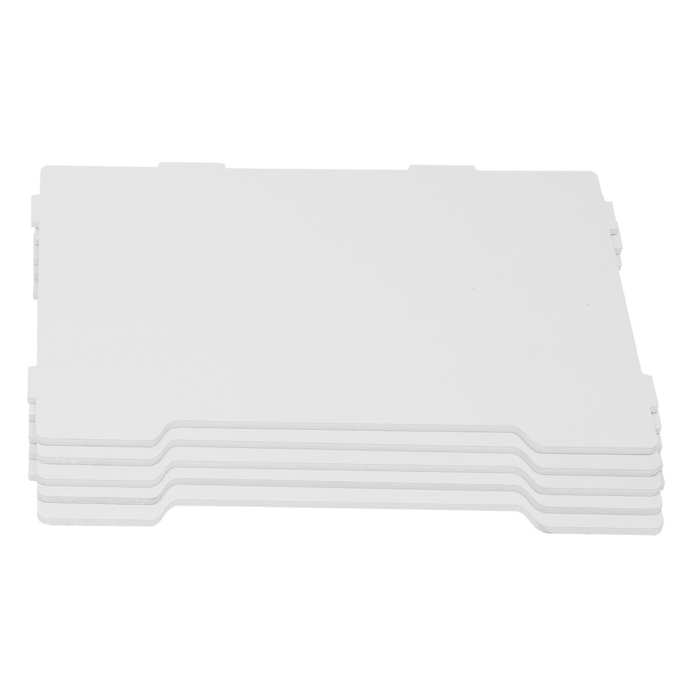 White Desktop Organizer Desktop File Holder File Organizer Modern Rectangular