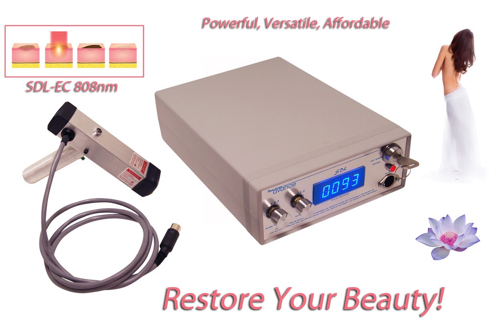 New Laser Long Pulse Diode Hyperpigmentation System with Treatment Gel Kit.