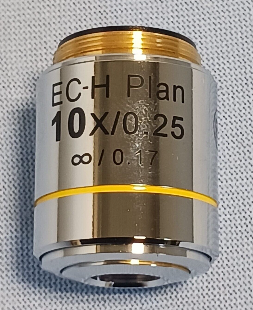 Motic EC-H Plan 10x/0.25 ∞/0.17 Microscope Objective